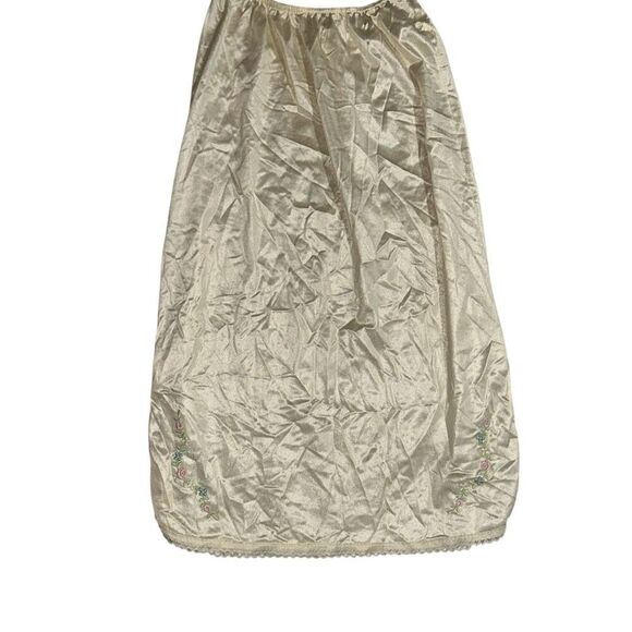 RARE Find Vintage JCPENNY Perfect Measure  Half Slip Womens Size small cream col - Picture 3 of 9